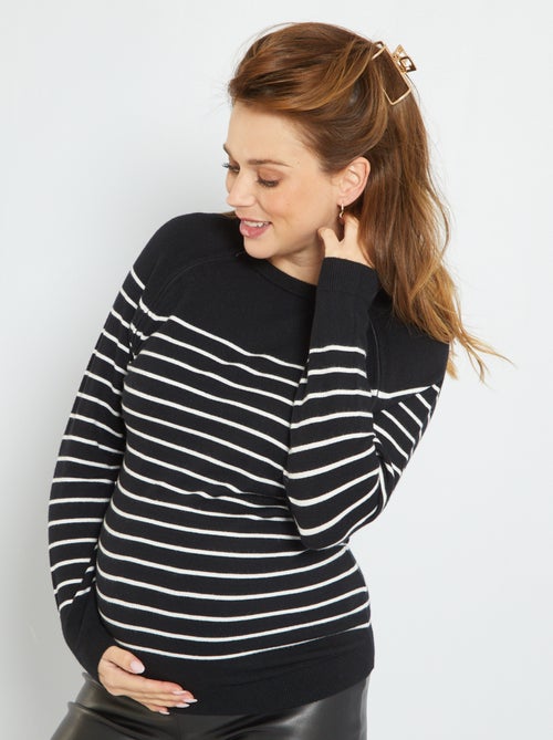 Camisola de amamentação com fecho - Kiabi