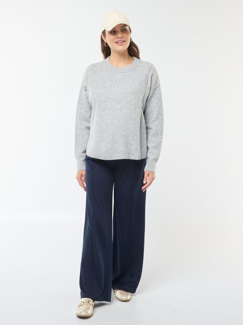 Camisola de amamentação de malha suave - Kiabi