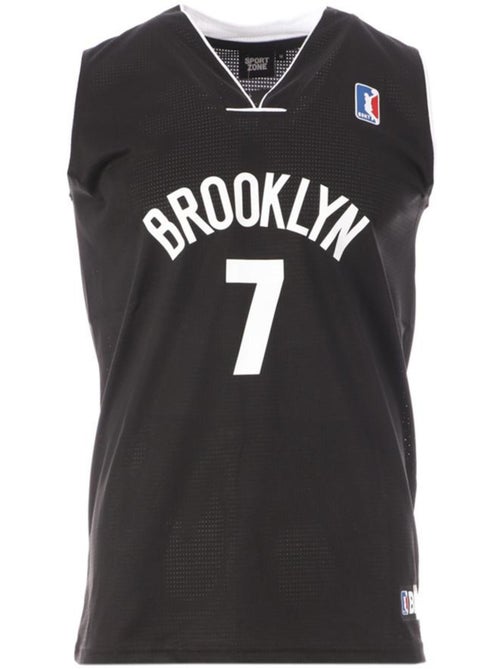 Camisola de Basquetebol Brooklyn 7 Preta para Homem Sport Zone - Kiabi Camisola de Basquetebol Brooklyn 7 Preta para Homem Sport Zone - Kiabi