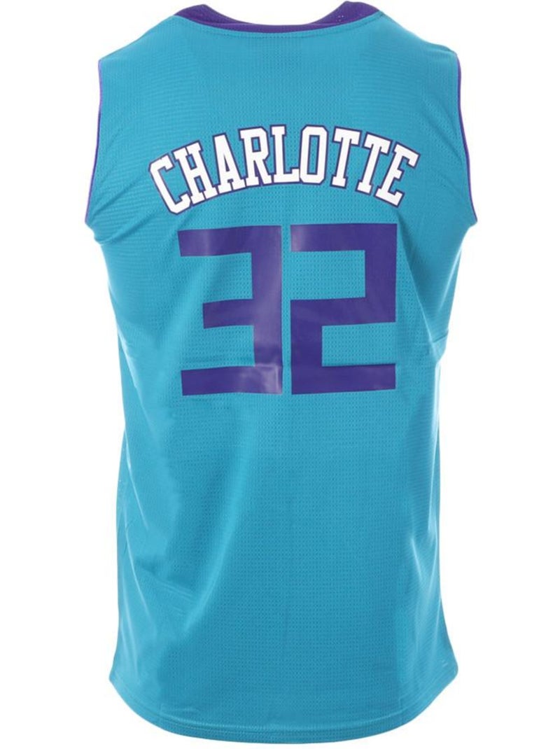 Camisola de Basquetebol Charlotte 32 Azul para Homem Sport Zone Azul - Kiabi
