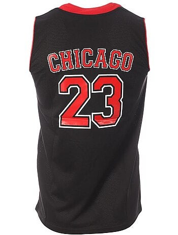 Camisola de Basquetebol Masculina Chicago 23 Preta Sport Zone