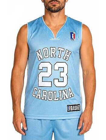 Camisola de basquetebol masculina miami azul sport zone north carolina
