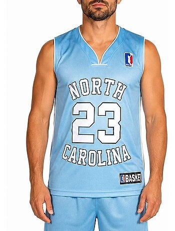 Camisola de Basquetebol Miami Azul para Homem Sport Zone