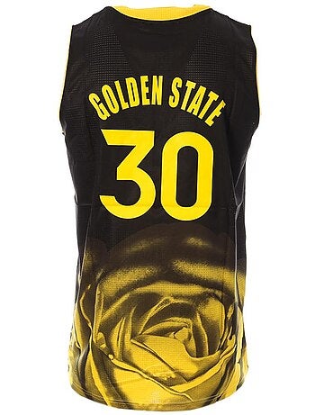 Camisola de Basquetebol Preta para Homem Golden State Sport Zone