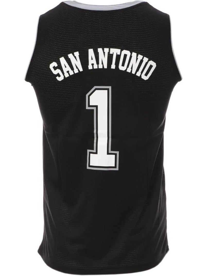 Camisola de Basquetebol San Antonio Preta para Homem Sport Zone Preto - Kiabi