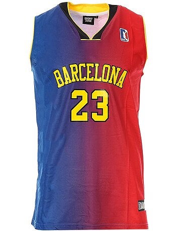 Camisola de Basquetebol Vermelha/Azul para Homem Sport Zone Barcelona