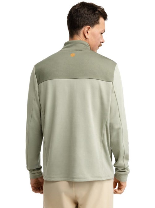 Camisola de bikepacking com meio fecho zipper para homem - Kiabi