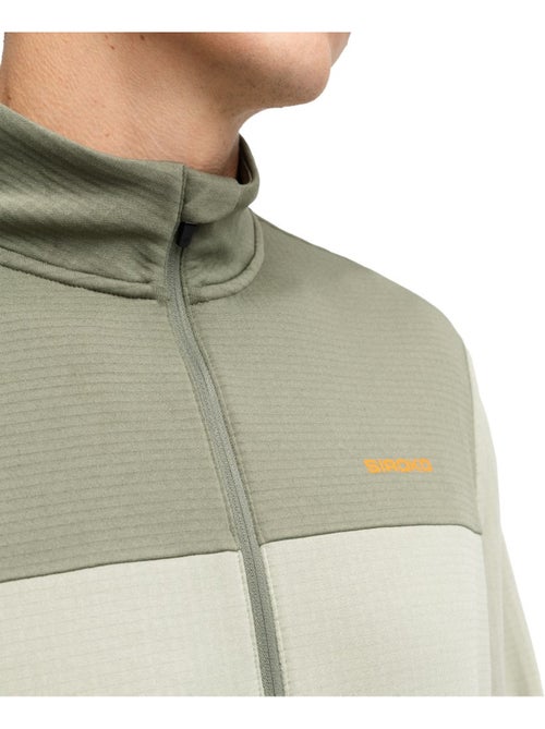 Camisola de bikepacking com meio fecho zipper para homem - Kiabi
