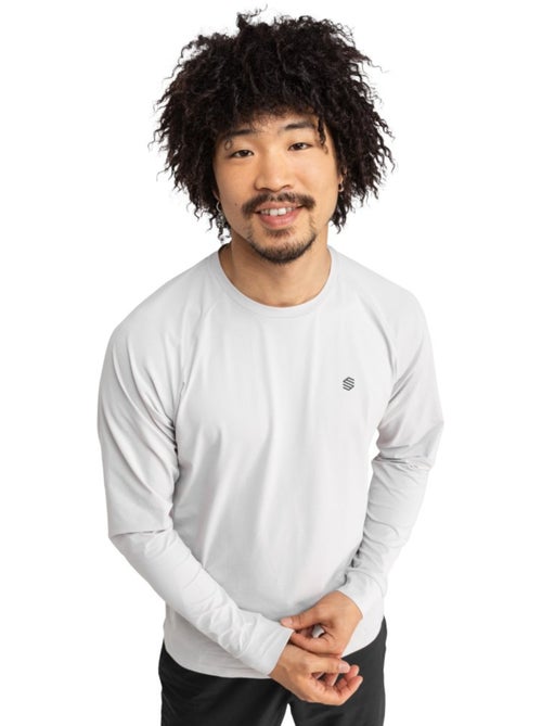Camisola de caminhada de manga comprida para homem - Kiabi Camisola de caminhada de manga comprida para homem - Kiabi