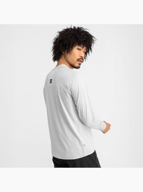 Camisola de caminhada de manga comprida para homem - Kiabi Camisola de caminhada de manga comprida para homem - Kiabi