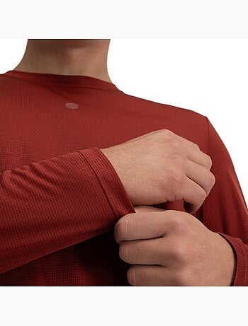 Camisola de caminhada de manga comprida para homem