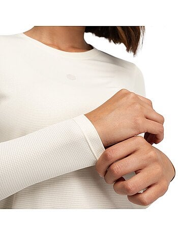 Camisola de caminhada de manga comprida para mulher