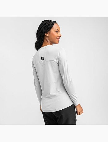 Camisola de caminhada de manga comprida para mulher