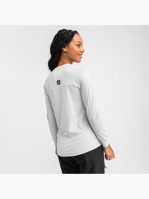Camisola de caminhada de manga comprida para mulher - Kiabi