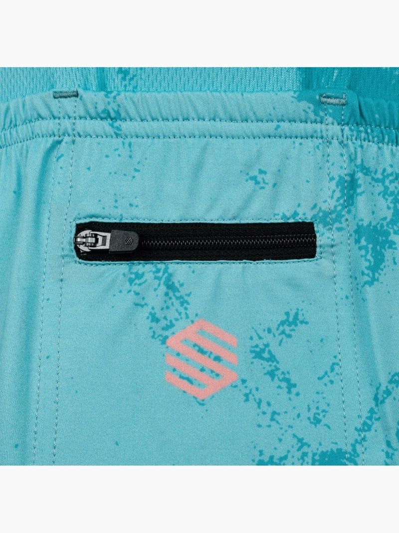 Camisola de ciclismo biodegradável para mulher Azul - Kiabi