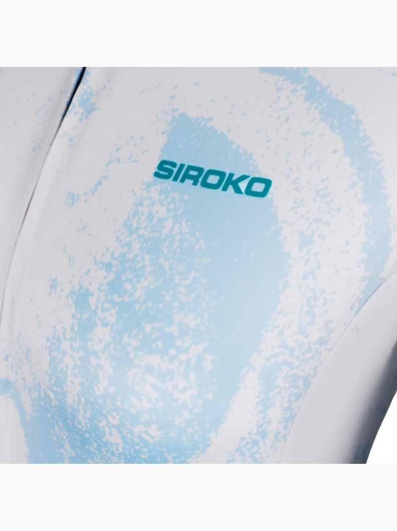 Camisola de ciclismo biodegradável para mulher Branco - Kiabi