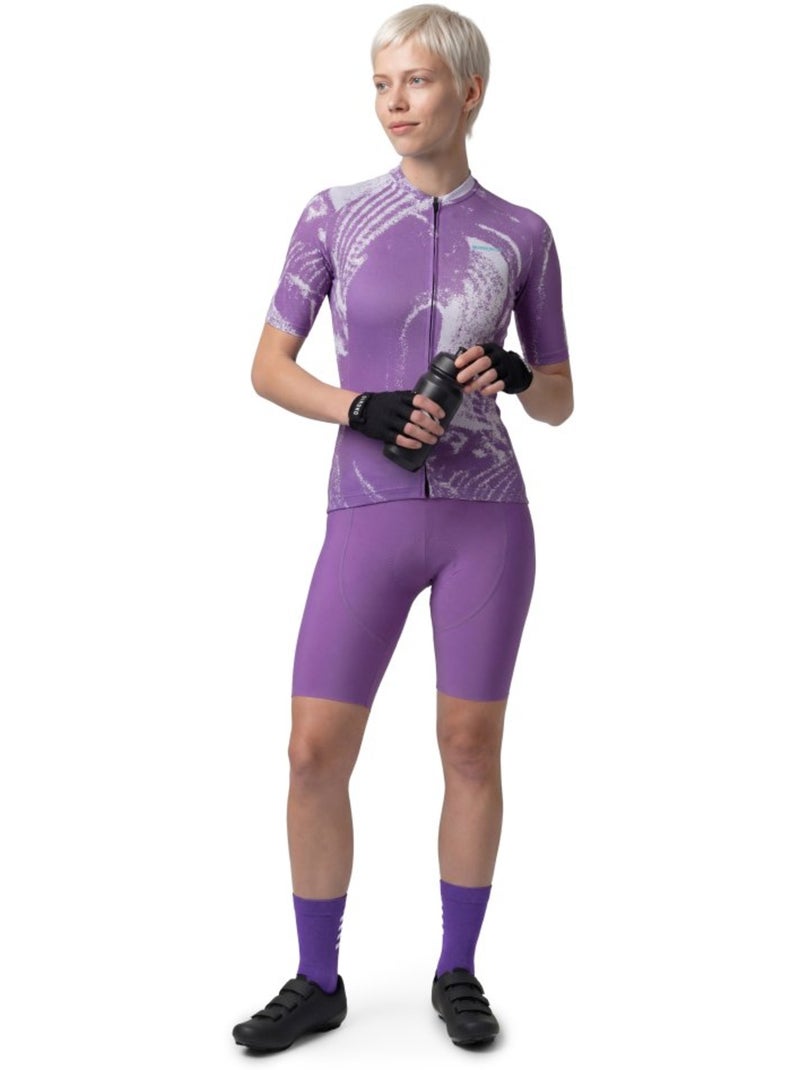 Camisola de ciclismo biodegradável para mulher Roxo - Kiabi