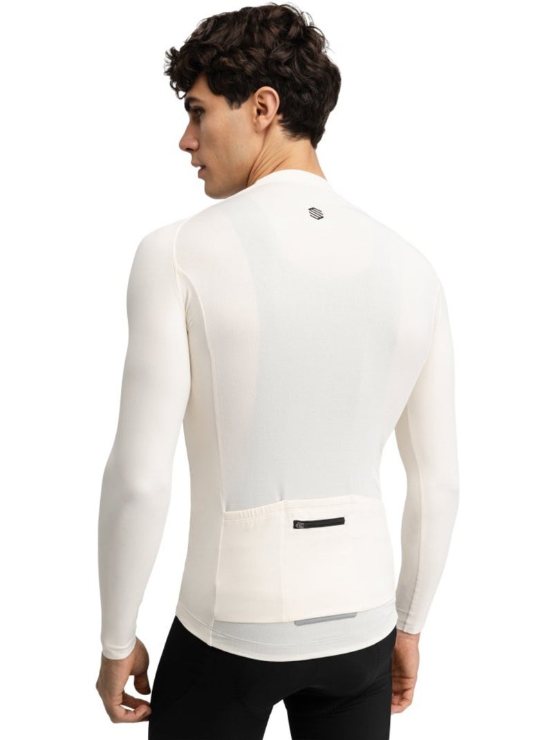 Camisola de ciclismo de manga comprida homem Bege - Kiabi