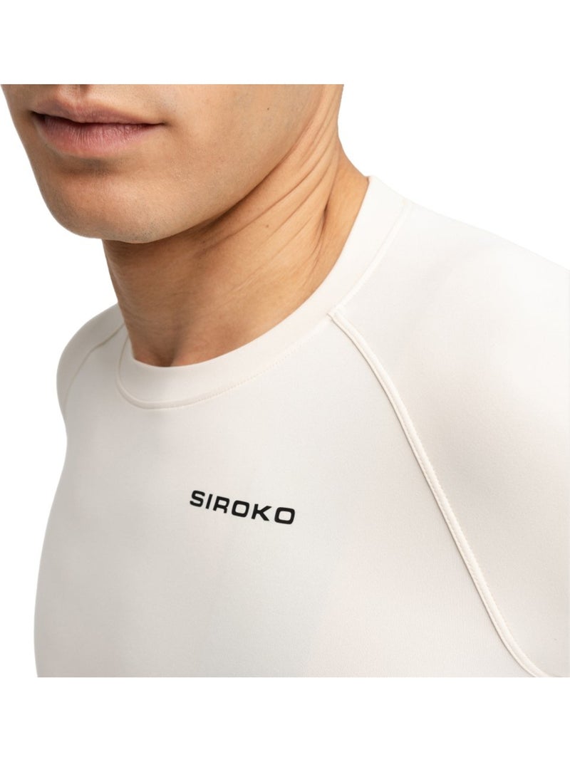 Camisola de ciclismo de manga comprida homem Bege - Kiabi