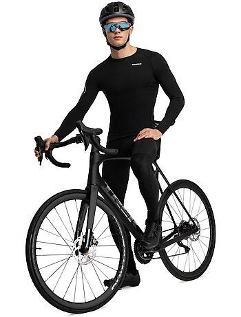 Camisola de ciclismo de manga comprida homem