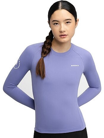 Camisola de ciclismo de manga comprida mulher