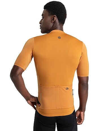 Camisola de ciclismo de manga curta em tecido reciclado para homem