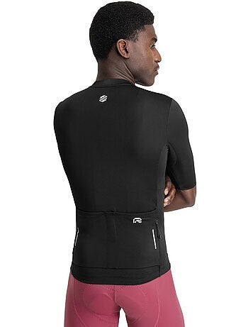 Camisola de ciclismo de manga curta em tecido reciclado para homem