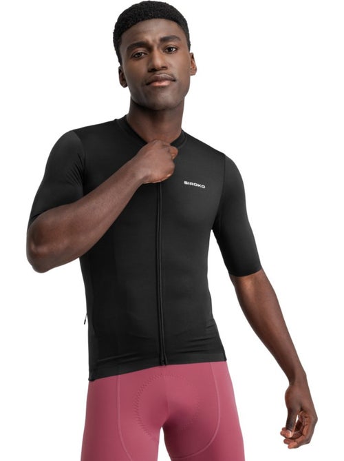 Camisola de ciclismo de manga curta em tecido reciclado para homem - Kiabi Camisola de ciclismo de manga curta em tecido reciclado para homem - Kiabi