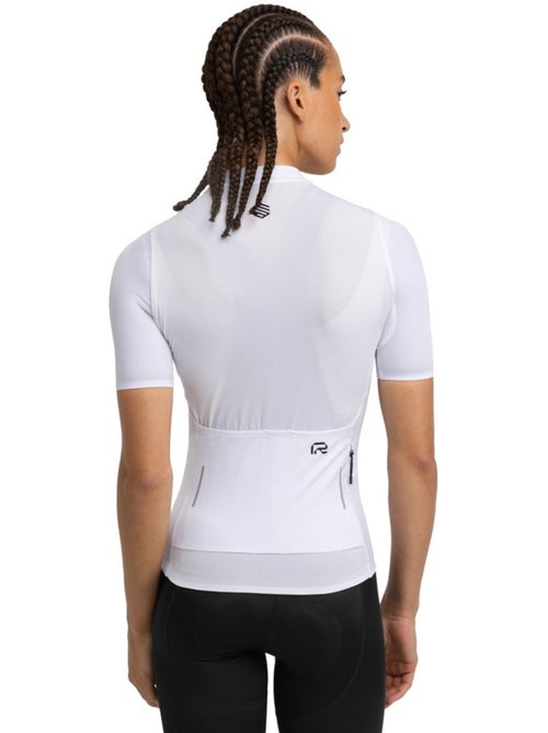 Camisola de ciclismo de manga curta em tecido reciclado para mulher - Kiabi