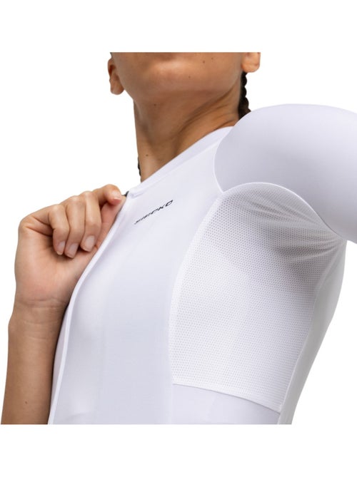 Camisola de ciclismo de manga curta em tecido reciclado para mulher - Kiabi