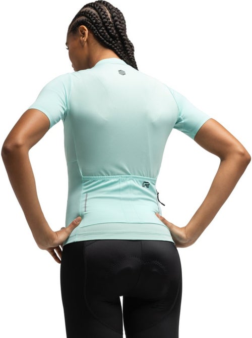 Camisola de ciclismo de manga curta em tecido reciclado para mulher - Kiabi