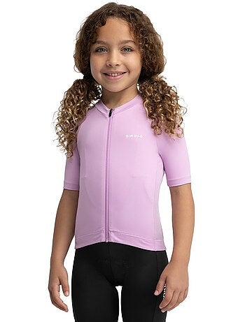 Camisola de ciclismo de manga curta para rapariga