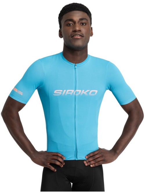 Camisola de ciclismo em malha de manga curta para homem - Kiabi