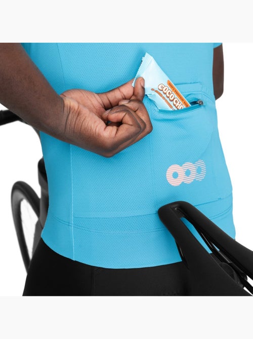 Camisola de ciclismo em malha de manga curta para homem - Kiabi