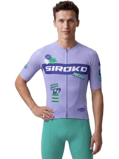 Camisola de ciclismo em malha de manga curta para homem - Kiabi