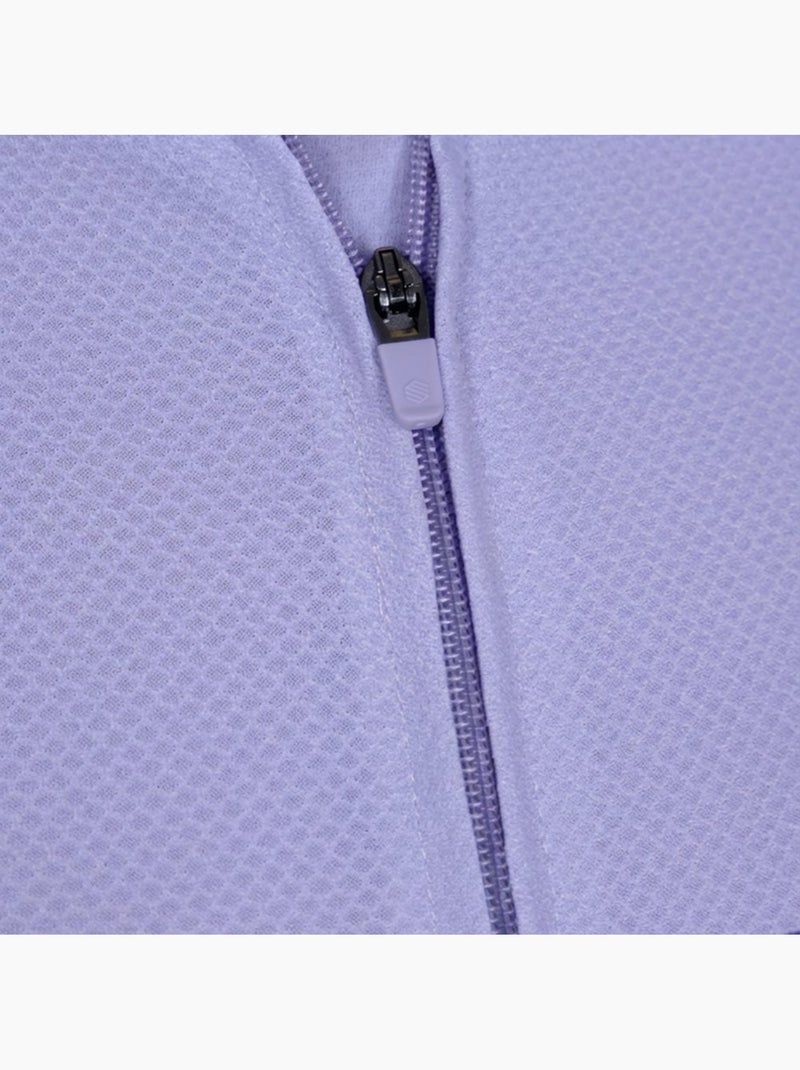 Camisola de ciclismo em malha de manga curta para homem Roxo - Kiabi