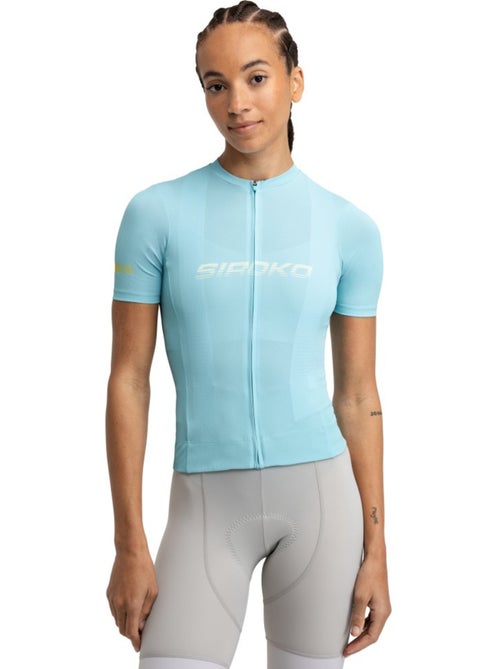 Camisola de ciclismo em malha de manga curta para mulher - Kiabi