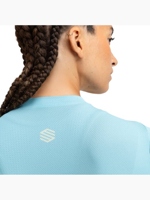 Camisola de ciclismo em malha de manga curta para mulher - Kiabi