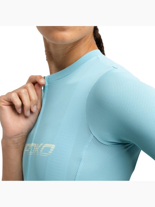 Camisola de ciclismo em malha de manga curta para mulher - Kiabi
