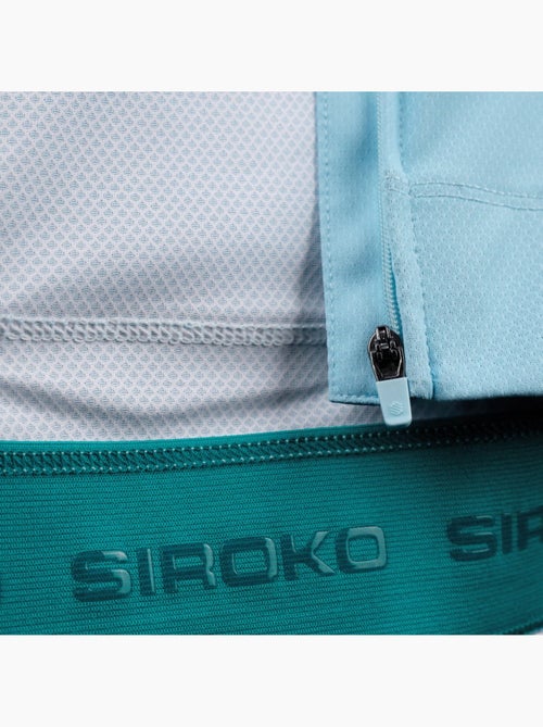 Camisola de ciclismo em malha de manga curta para mulher - Kiabi