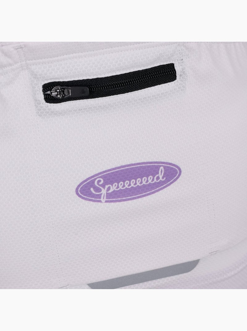 Camisola de ciclismo em malha de manga curta para mulher Branco - Kiabi