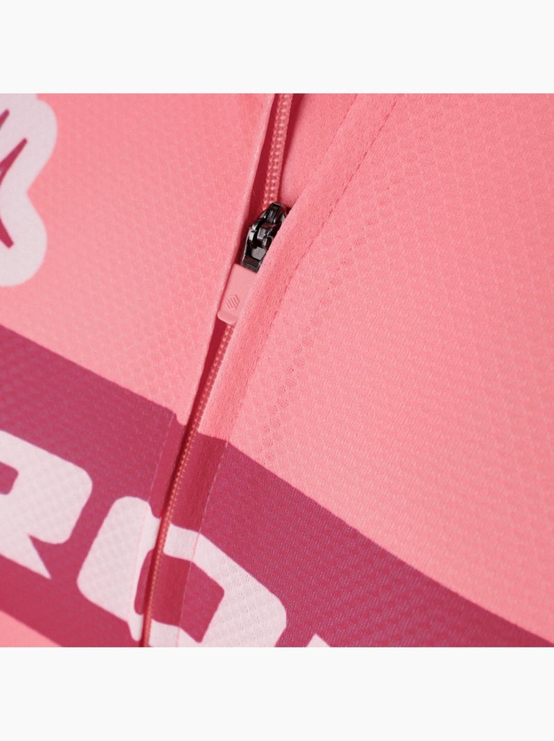Camisola de ciclismo em malha de manga curta para mulher Coral - Kiabi
