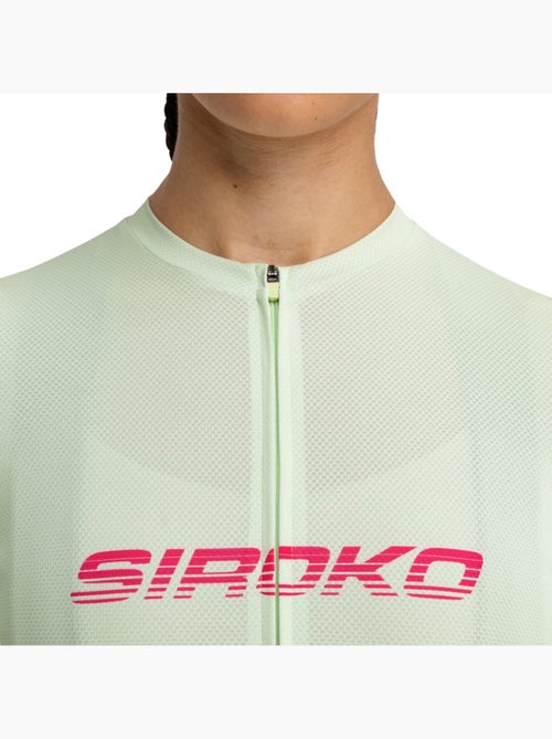 Camisola de ciclismo em malha de manga curta para mulher - Kiabi Camisola de ciclismo em malha de manga curta para mulher - Kiabi