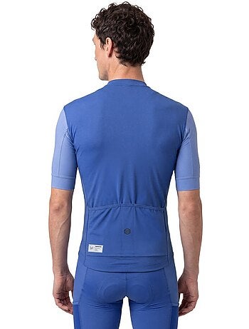 Camisola de ciclismo gravel de manga curta para homem