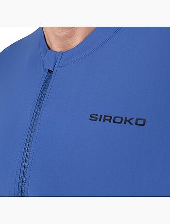 Camisola de ciclismo gravel de manga curta para homem