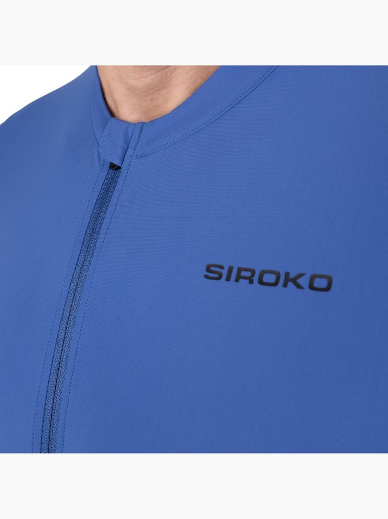 Camisola de ciclismo gravel de manga curta para homem Azul - Kiabi