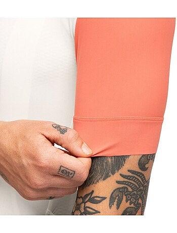 Camisola de ciclismo gravel de manga curta para homem