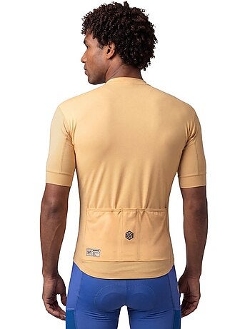 Camisola de ciclismo gravel de manga curta para homem