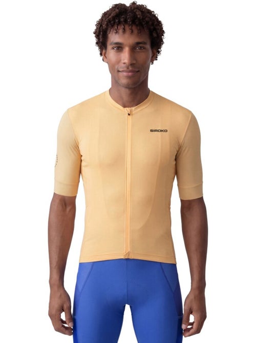 Camisola de ciclismo gravel de manga curta para homem - Kiabi