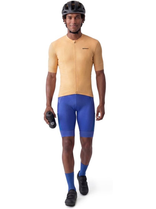 Camisola de ciclismo gravel de manga curta para homem - Kiabi